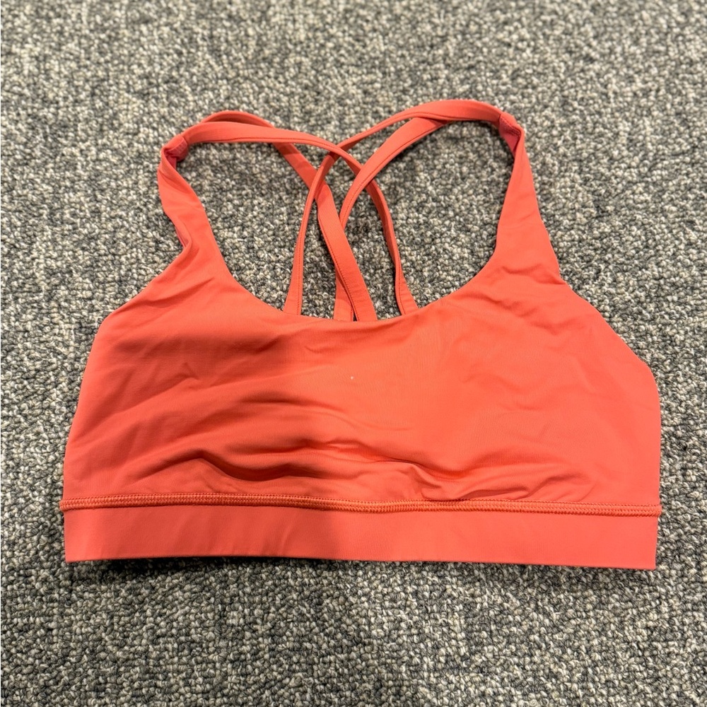 Lululemon Athletica Red Sports Bra